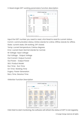 SUNGO iOPT Solar Power Optimiser and GTC Installation Manual-10