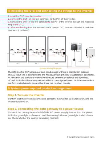 SUNGO iOPT Solar Power Optimiser and GTC Installation Manual-6