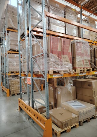 Scaffalatura porta pallet