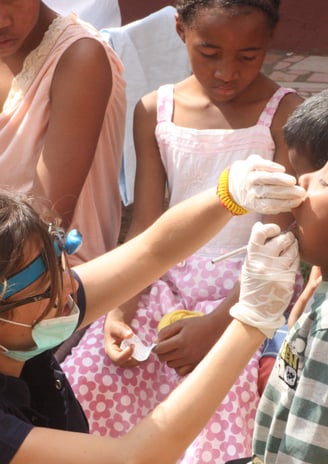 Dentista en Madagascar