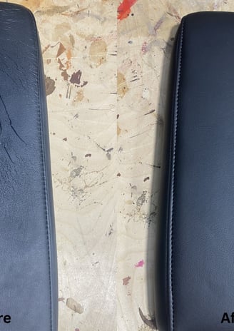 before-after-black-leather-car-armrest-restoration-leatherfixup.com