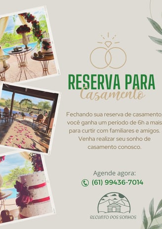 Reserva para Casamento