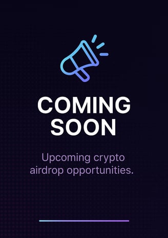 a phone screen with a megaphone coming soon