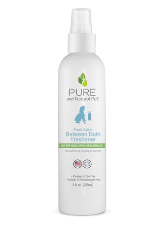pet bath sprpay, pet freshener spray, in between bath pet spray