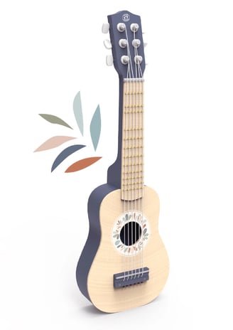kids wooden guitar toy, eco friendly guitar, kids wooden instrument