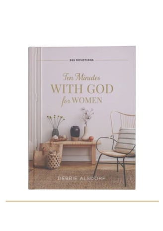 moments with God devotional for women, women's devotional, gifts for women, gift for mom