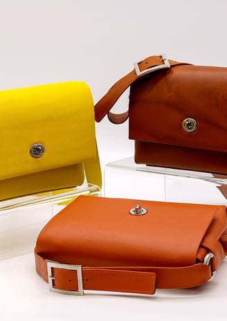 Cartera de cuero cross body Heros Leather