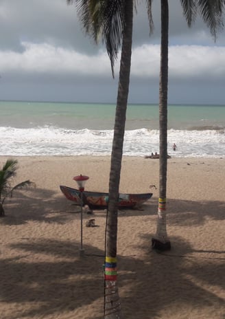 Playa en Palomino Guajira Colombia