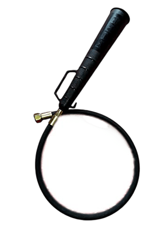 CO2 Horn Fire Extinguisher of SK Fire Protection Shown In This Picture