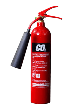 CO2 Fire Extinguisher of SK Fire Protection Shown In This Picture