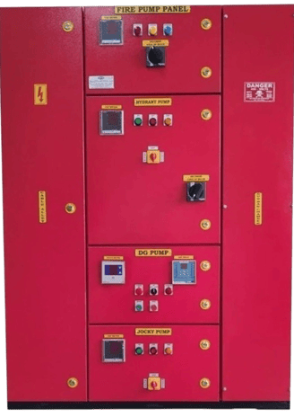 Fire-Pump-Control-Panel of SK Fire Protection Shown In This Image