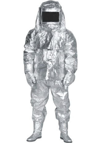 Fire Safety Suit of SK Fire Protection Shown In This Picture