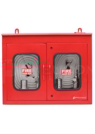 Fire-Hose-Box-Double-Door of SK Fire Protection Shown In This Picture