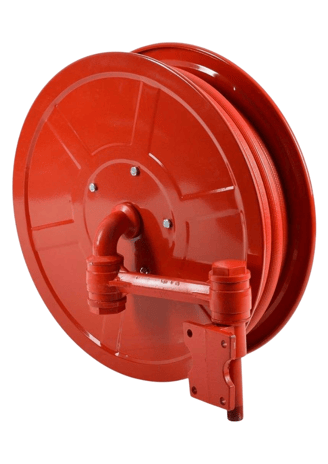 Hose Reel Drum with 30 meter Hose of SK Fire Protection Shown In This Picture