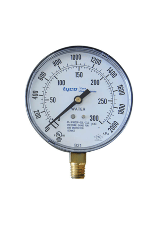 Pressure Gauge SK Fire Protection Shown In This Picture