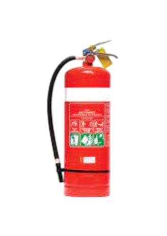 Clean Agent fire extinguisher of SK Fire Protection shown in this picture