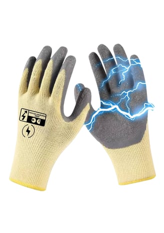 400V High Voltage Resistance Safe Electrician Work Gloves of SK Fire Protection Show In This Picture