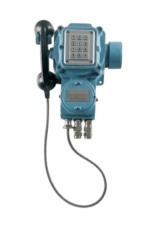 Baliga Flameproof Telephone of SK Fire Protection Shown In This Image