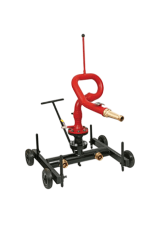 Trolley Mounted Monitor of SK Fire Protection Shown In This Picture