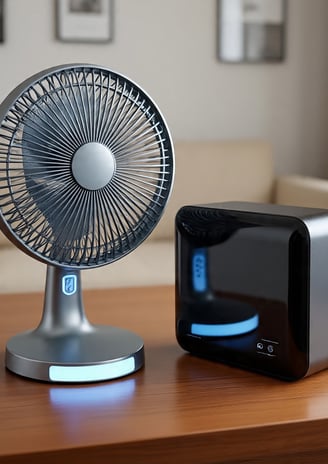 Portable fans, Bluetooth Speakers,  Lights, Beat boxes