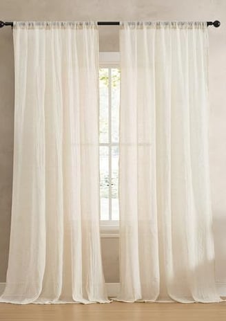 sheer curtains