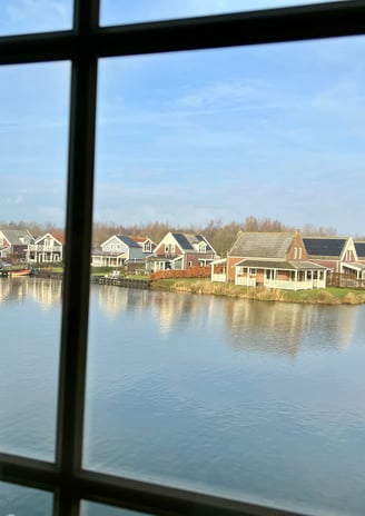 View from bedroom, Zuytland-Buiten Simonshaven, Zuid-Holland