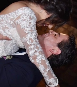 Mekhael Srour and Samar Kal Youssef first dance