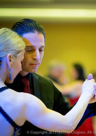Mekhael Srour and Martha Slater Argentine Tango