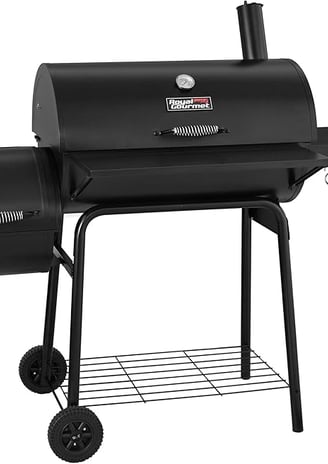 Royal Gourmet CC1830S 30" BBQ Charcoal Grill and Offset Smoker
