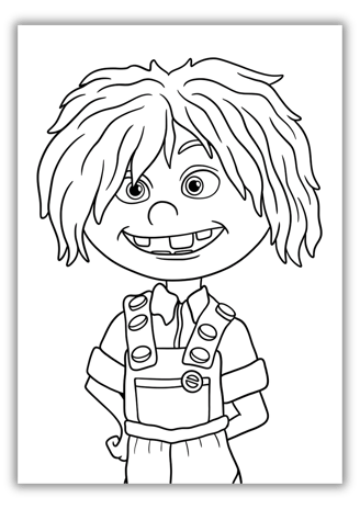Up Movie Scenes Coloring Pages