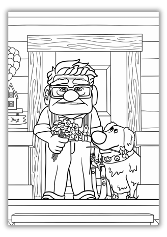 Easy Up Coloring Pages For Toddlers
