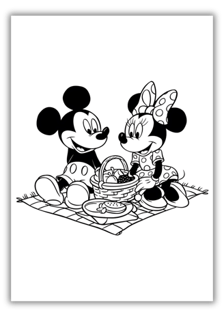 mickey mouse coloring pages