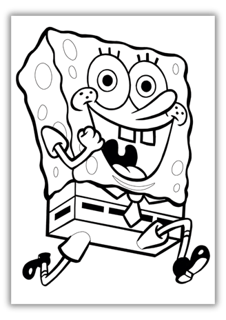 spongebob coloring pages