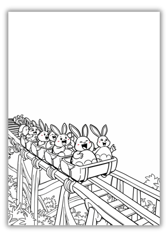 Bunnies Coloring Pages