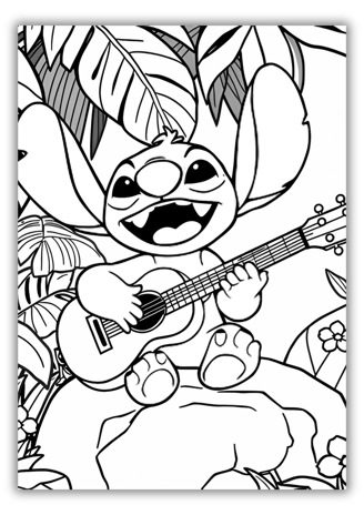 lilo & stitch coloring page