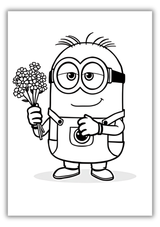 Free Minion Coloring Pages Printables