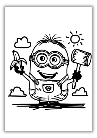 Coloring Pages Despicable Me