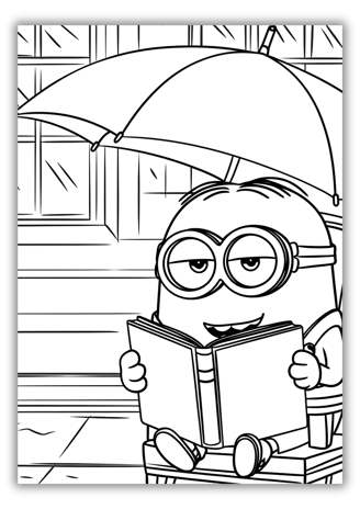 Minion Coloring Pages Printable