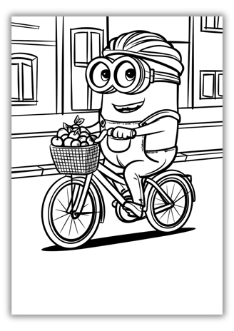 Minion Coloring Sheets Printable