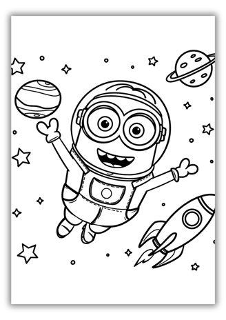 Coloring Minion