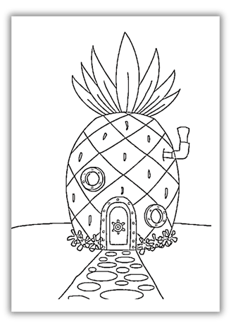 spongebob the pineapple house
