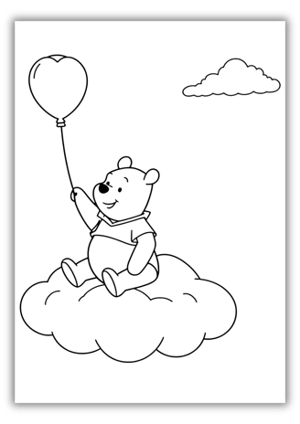 winnie the pooh coloring book