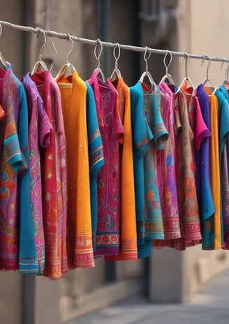 black blue and yellow textile