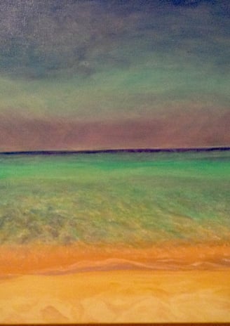 Painting of Ocean Serene