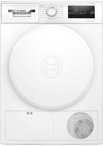 Bosch WTH8300DFR, Série 4, Sèche linge, Pompe à chaleur, 8 kg, Blanc