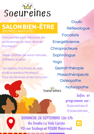 évènement salon bien être Montreuil