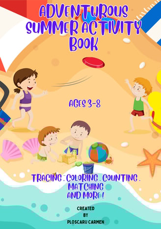 Adventurous summer activity book for kids , eternalsoulwriter.com