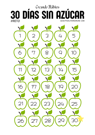 Reto saludable: 30 días sin azúcar