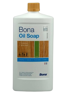 bona oil soap with a wooden floor and a bottle of oil
