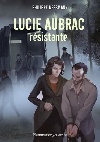 Première de couverture du roman Lucie Aubrac, résistante